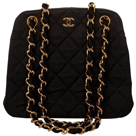 chanel quilted purse with chain|rare vintage quilted Chanel purse.